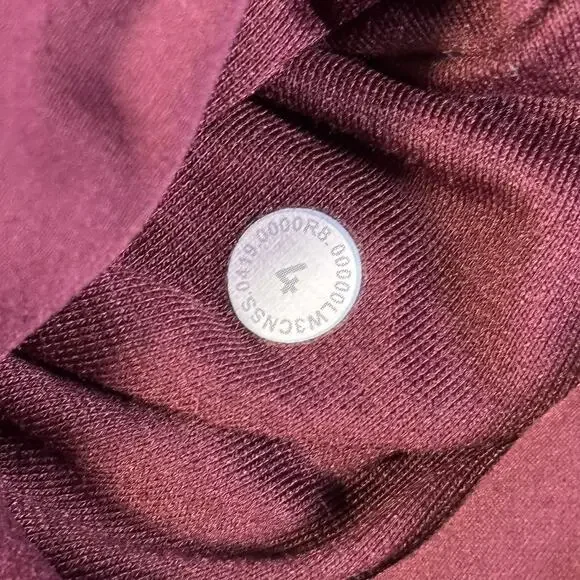 Lululemon Every Journey Hoodie Maroon Garnet Zip Up Jacket Athletic Gym 4/6 - Picture 3 of 11